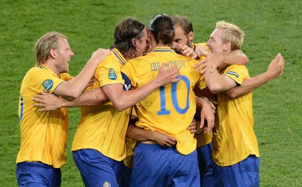Đội tuyển Thụy Điển đã có một ngày thi đấu đáng nhớ