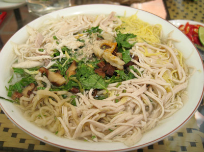 Bún thang Hà Nội.