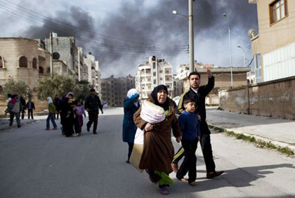 Xung đột, bạo lực khiến cuộc sống của người dân Syria càng khó khăn. (Nguồn: Internet)  