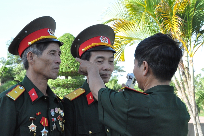 Những cựu chiến binh vẫn chăm sóc nhau như khi còn là người Lính Bộ đội Cụ Hồ