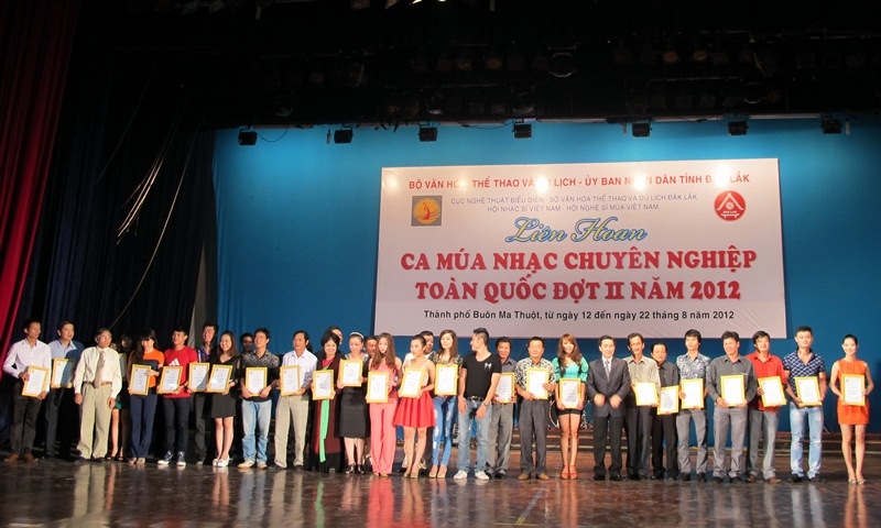 Các tiết mục nhận Huy chương bạc