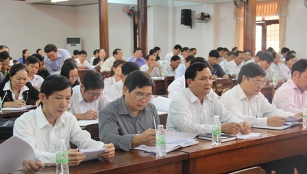 Các đại biểu tham dự Hội nghị