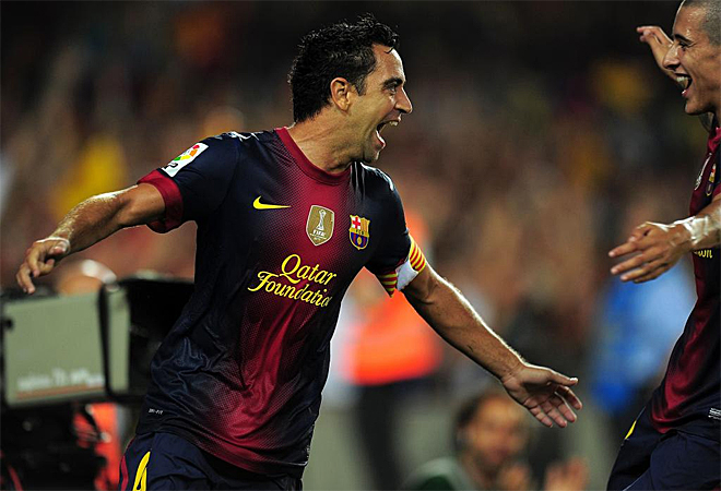 Xuất phát từ một pha lên bóng nhanh của Barca , hàng phòng ngự Rea đã không kịp trở tay để Iniesta chọc khe cho Xavi băng xuống dứt điểm chính xác nâng tỷ số lên 3-1