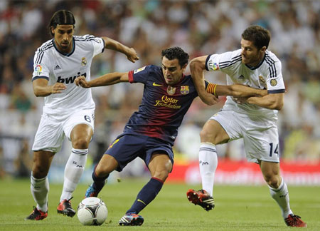 Các cầu thủ Barca đã rất nỗ lực nhưng không thể thành công trước lối chơi thăng hoa của đối thủ