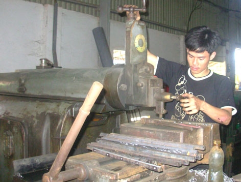 Hoạt động sản xuất tại Công ty TNHH  Đắc Hải.