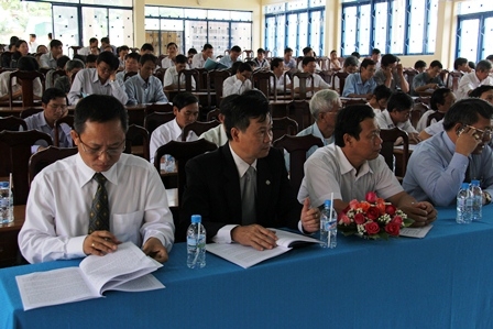 Các đại biểu tham dự Hội nghị