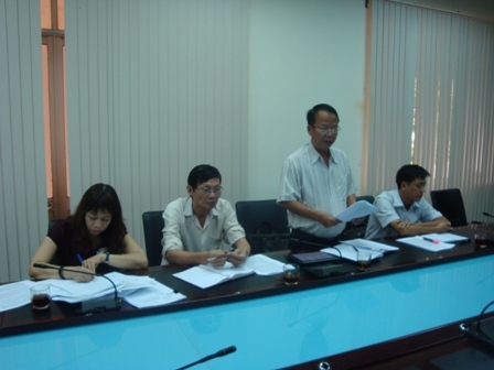 Các đại biểu đóng góp ý kiến tại Hội nghị giao ban