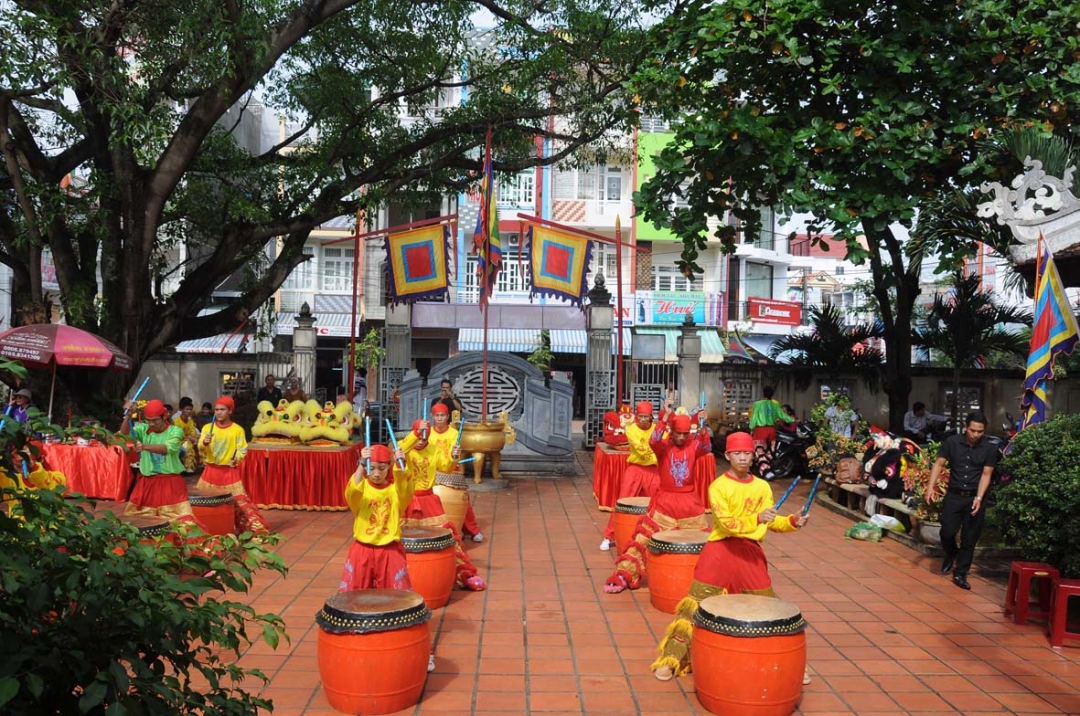  Lễ Tế Thu năm Nhâm Thìn tại đình Lạc Giao.  Ảnh: Lưu  Minh Khoa 