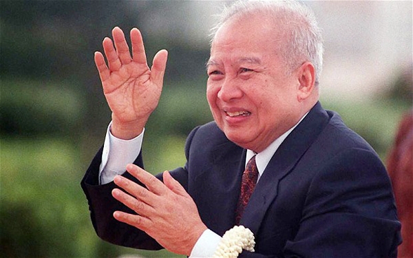 Cựu Vương Campuchia Norodom Sihanouk. Ảnh: Internet