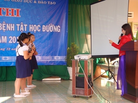 Phần thi kiến thức của Trường Tiểu học Ngô Quyền (TP. Buôn Ma Thuột) 