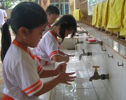 Rửa tay sạch phòng được nhiều loại bệnh lây qua đường tiêu hóa. 