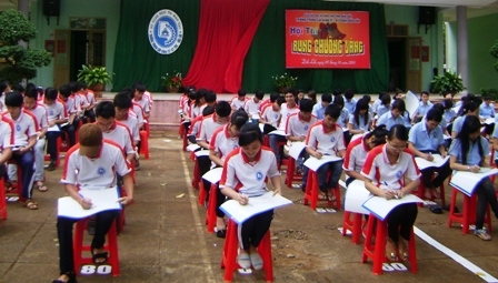 Quang cảnh Hội thi