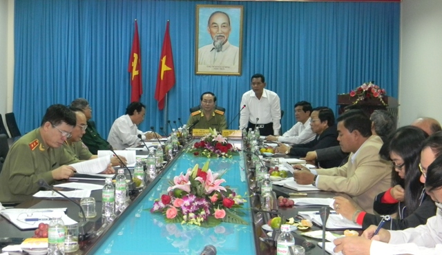 Bí thư Tỉnh ủy Dak Lak Niê Thuật kiến nghị với đoàn công tác một số vấn đề 