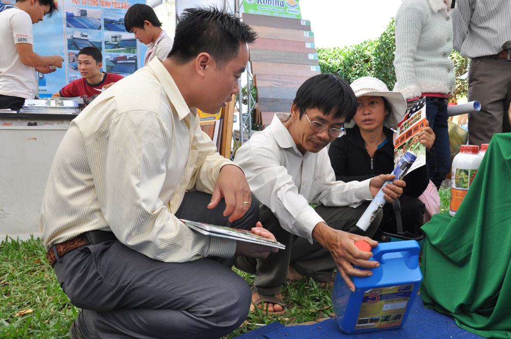 Bên cạnh được tham quan, tư vấn về các sản phẩm tại hội chợ