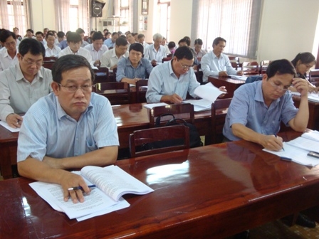 Các đại biểu tham dự Hội nghị 