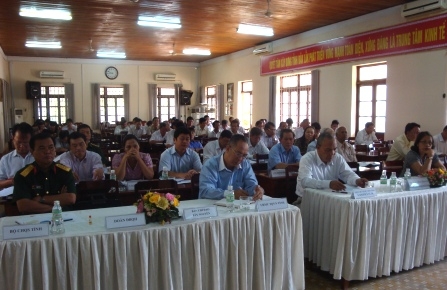 Các đại biểu tham dự cuộc họp