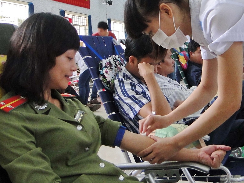Hiến máu cứu người là một nghĩa cử cao đẹp