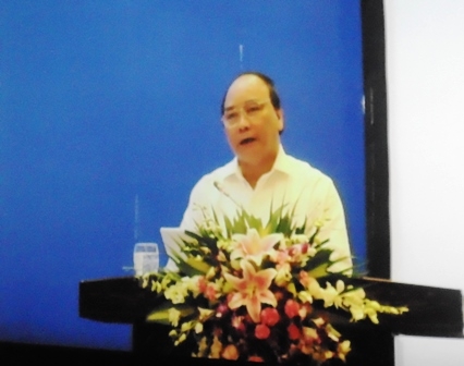 Ủy viên Bộ Chính trị, Phó Thủ tướng Chính phủ Nguyễn Xuân Phúc chủ trì Hội nghị