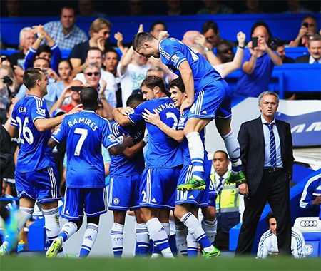 Chelsea đã có chiến thắng khá dễ dàng trong ngày ra quân