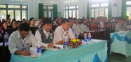 Các đại biểu tham gia hội nghị