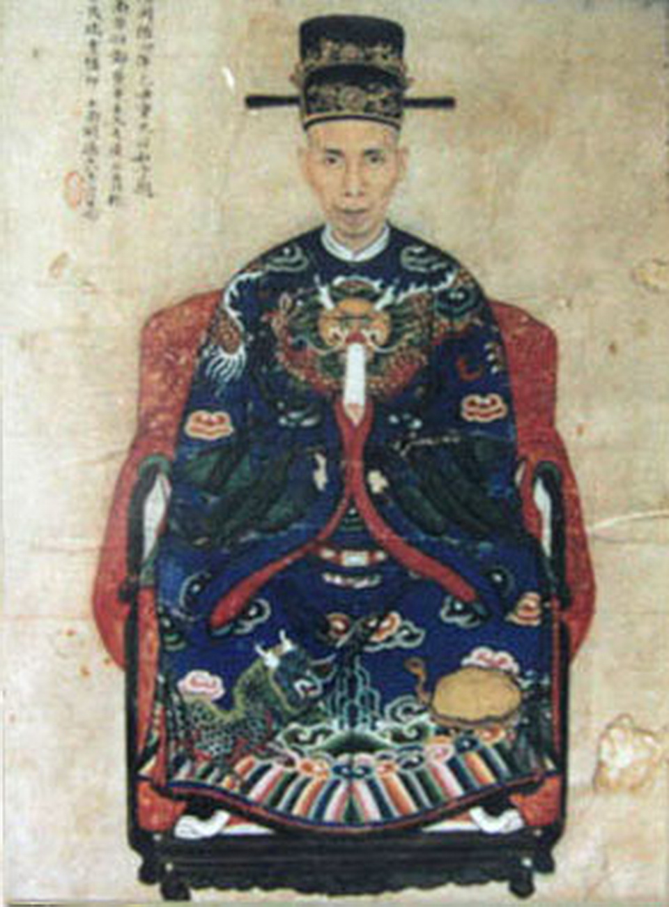 Chân dung Đặng Huy Trứ.