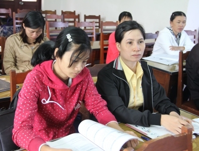 Học viên tham dự Lễ khai giảng