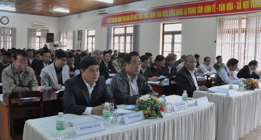 Các đại biểu tham dự Hội nghị