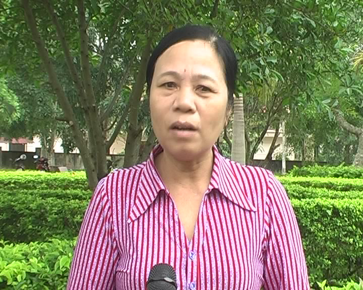 Chị Nguyễn Thị Diễn - Chủ tịch Hội Phụ nữ xã Ea Lai (huyện M’Drak).