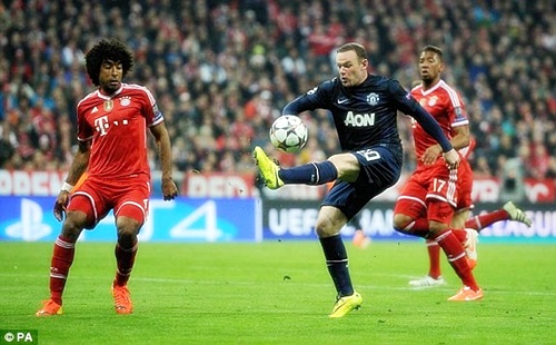 Rooney phải tiêm thuốc giảm đau để ra sân nên thi đấu kém hơn thường lệ