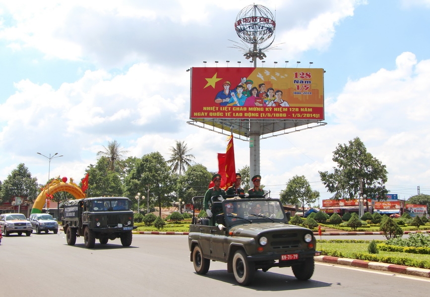 ... Bùng binh Km3