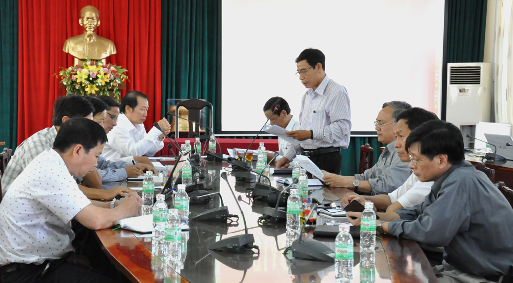 Quang cảnh buổi Giao ban báo chí
