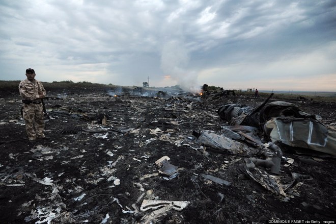 n trường máy bay rơi. (Nguồn: AFP/Getty Images)