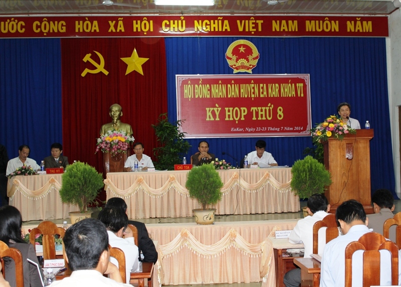 Quang cảnh kỳ họp