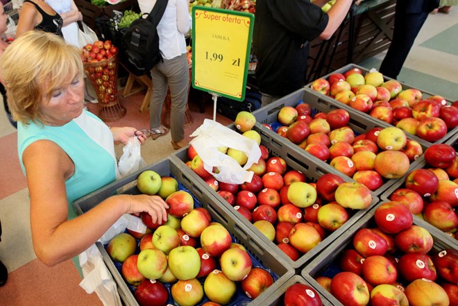 Ba Lan vận động người dân tiêu thụ táo do mặt hàng này bị Nga cấm nhập khẩu (Nguồn: AP)