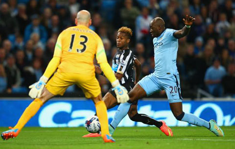 Man City vừa có thất bại cay đắng trước Newcastle