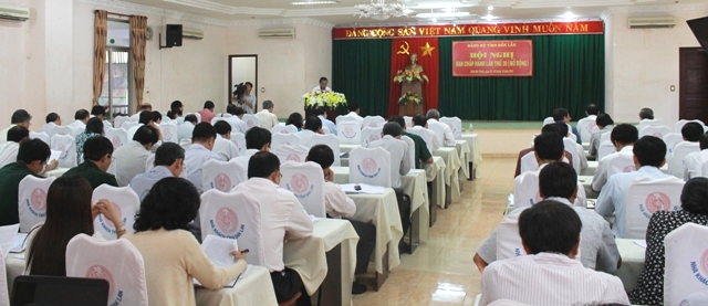 Quang cảnh hội nghị.