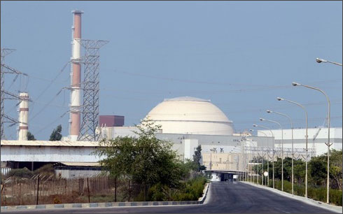 Nhà máy điện hạt nhân Bushehr của Iran (ảnh: Reuters)