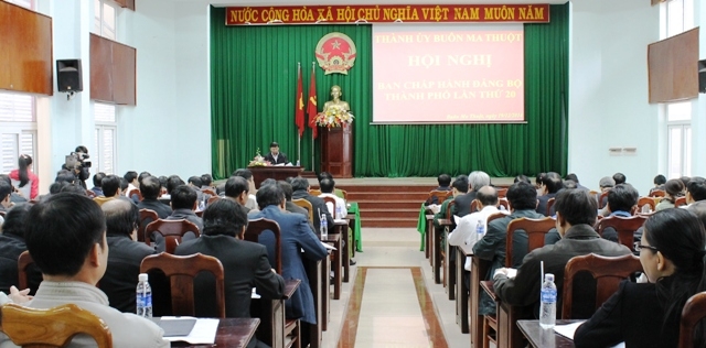 Quang cảnh hội nghị.