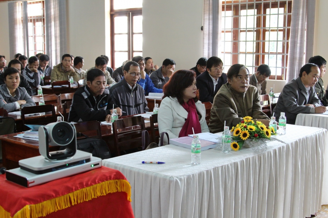Các đại biểu tham dự Hội nghị