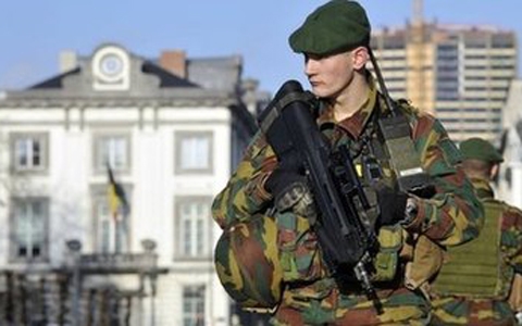 Châu Âu thắt chặt an ninh sau vụ khủng bố ở Pháp (ảnh: BBC)