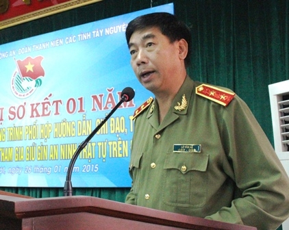 Tổng Cục phó Tổng Cục Chính trị Công an nhân dân