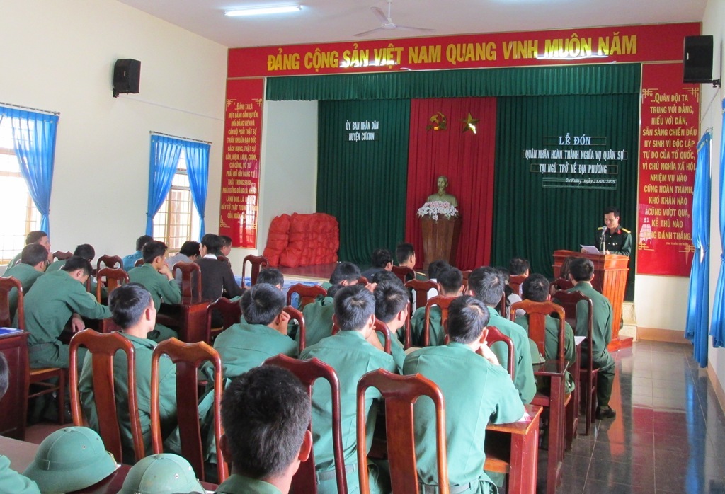 Quang cảnh buổi lễ