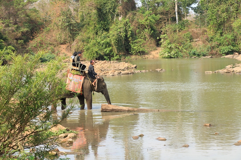 ... vượt sông