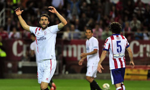 Trận đấu tại Ramon Sanchez Pizjuan diễn ra khá 