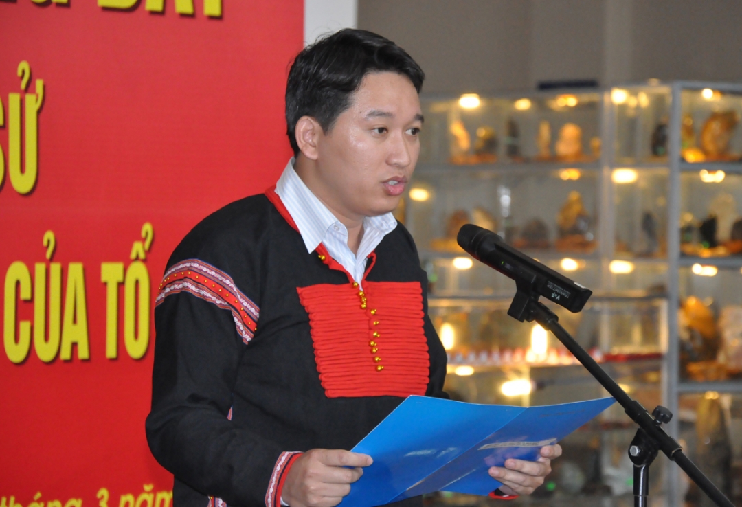Phó Chủ tịch UBND tỉnh Nguyễn Hải Ninh phát biểu tại lễ khai mạc