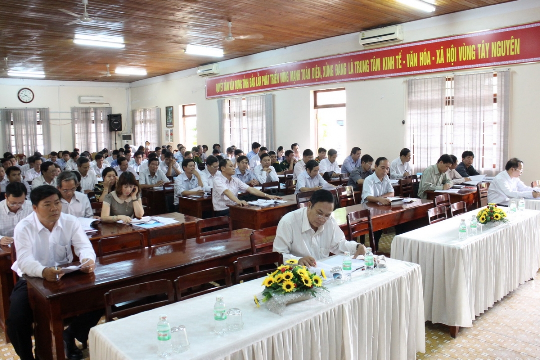 Các đại biểu tham dự Hội nghị