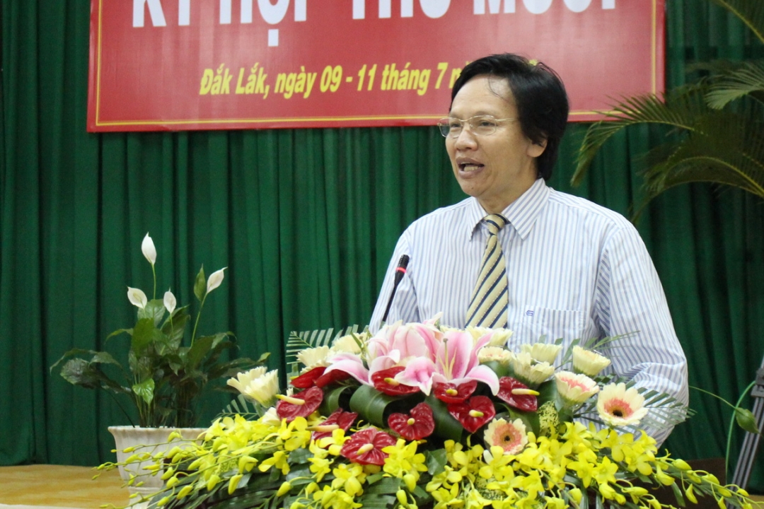 Giám đốc Sở Y tế trình bày Tờ trình 