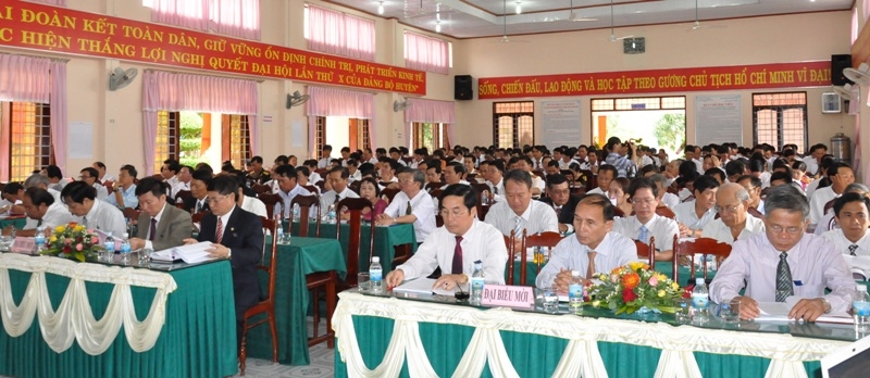 Các đại biểu tham dự đại hội