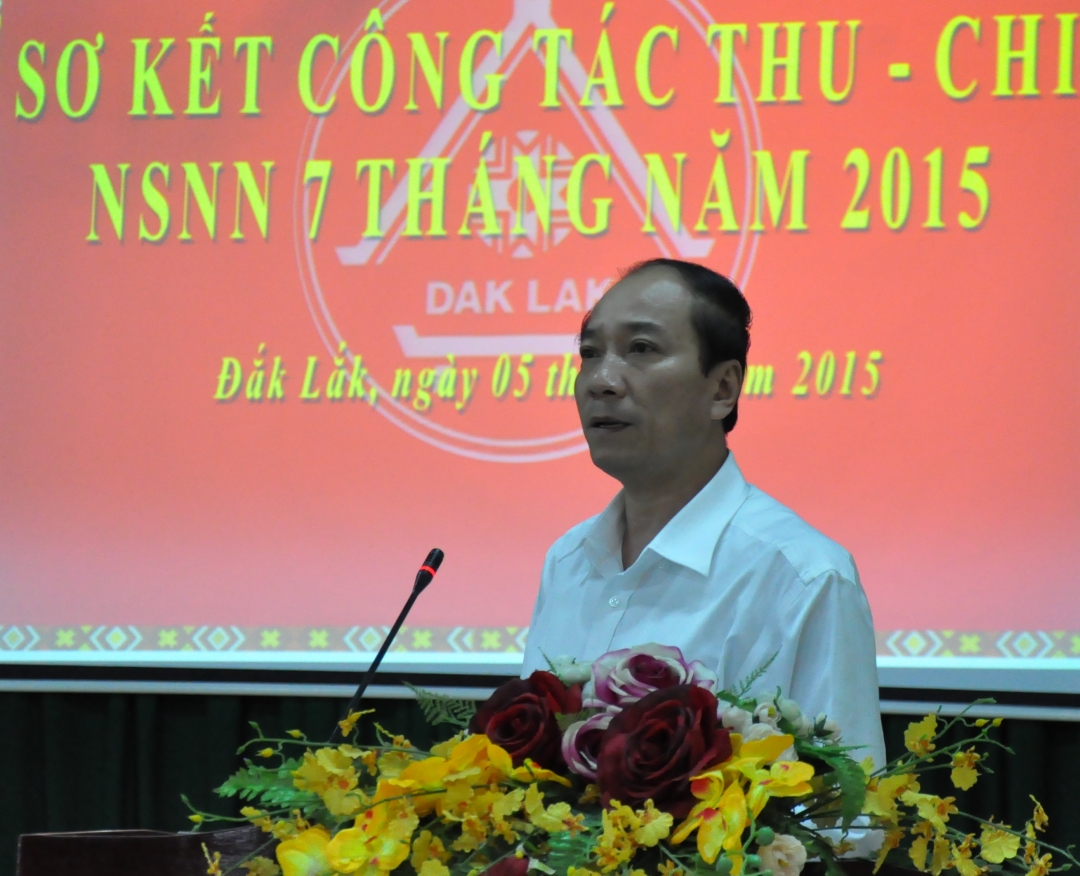 Phó Bí Thư Tỉnh ủy, Chủ tịch UBND tỉnh Phạm Ngọc Nghị phát biểu chỉ đạo tại hội nghị