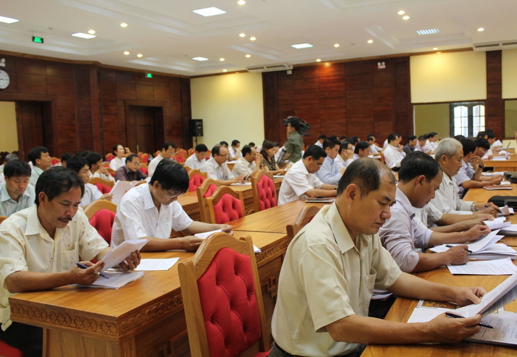 Các đại biểu tham dự Hội nghị